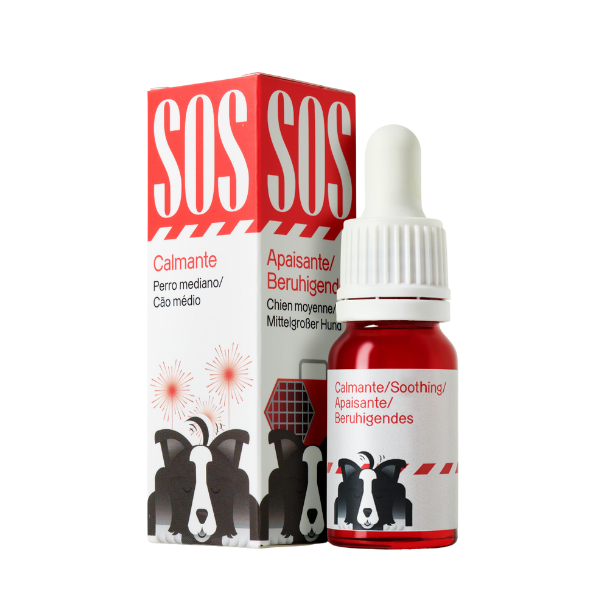 Tranquilizante para mascotas natural - Gotas diarias SOS Tranquilizante para mascotas natural - Gotas diarias SOS