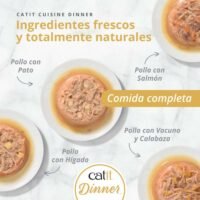 Catit Cuisine Dinner Multipack Ahorro Variety Pack comida gato