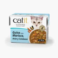 Guiso para gatos Catit Cuisine – Marisco y Calabaza