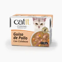 Guiso para gatos Catit Cuisine – Pollo con Calabaza