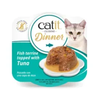 Tarrina de Atún de Doble Capa para Gatos - Catit Cuisine Dinner
