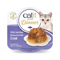 Tarrina de Cangrejo de Doble Capa para Gatos - Catit Cuisine Dinner
