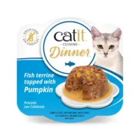Tarrina de Pescado de Doble Capa para Gatos - Catit Cuisine Dinner