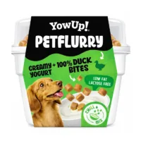 Petflurry Yogurt Cremoso Bites de Pato - Helado Perro