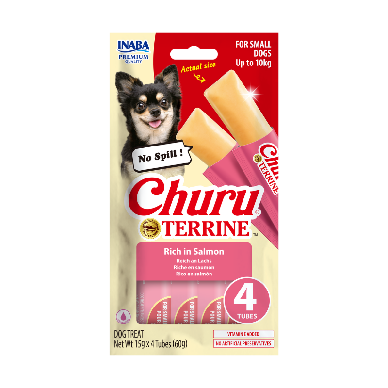 CHURU Terrine Salmón - Snack Semiblando para perros CHURU Terrine Salmón - Snack Semiblando para perros