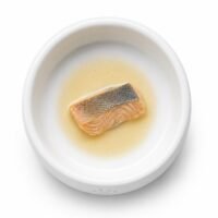 Filetes de salmón al vapor para perros y gatos