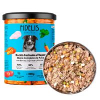 Pavo con boniato, espinacas y manzana - Alimento Completo para perro FIDELIS