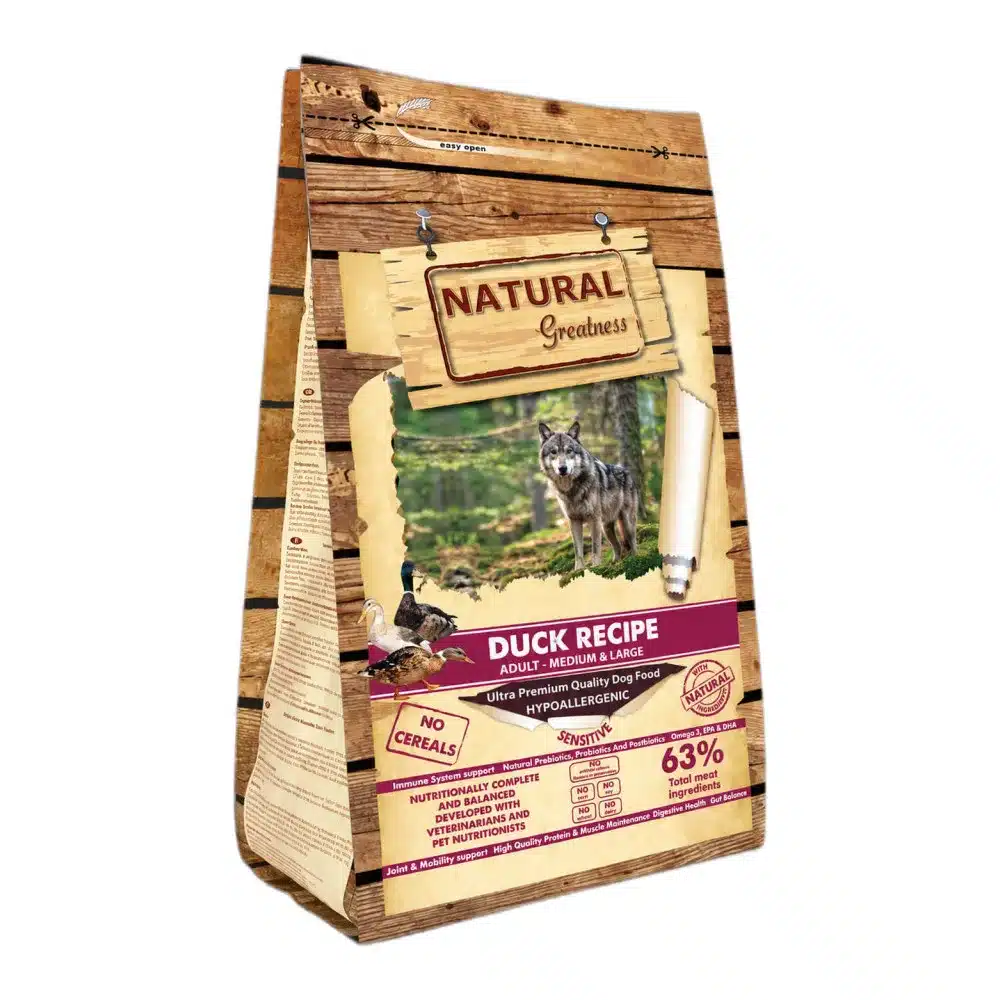 Natural greatness pato para perros Natural greatness pato para perros