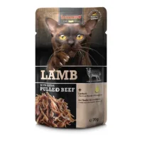 Paté con carne desmechada de cordero & ternera para Gato - Leonardo PULLED Beef