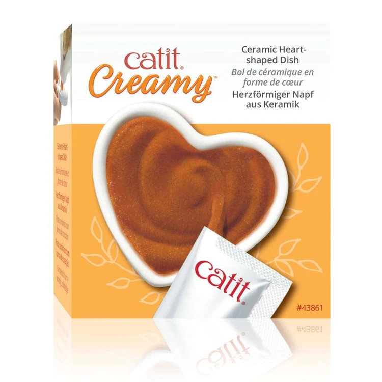 Plato de cerámica para CHURU – CATIT Creamy box Plato de cerámica para CHURU - CATIT Creamy box
