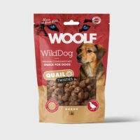 Woolf Snacks Twisties de codorniz y bacalao para perros