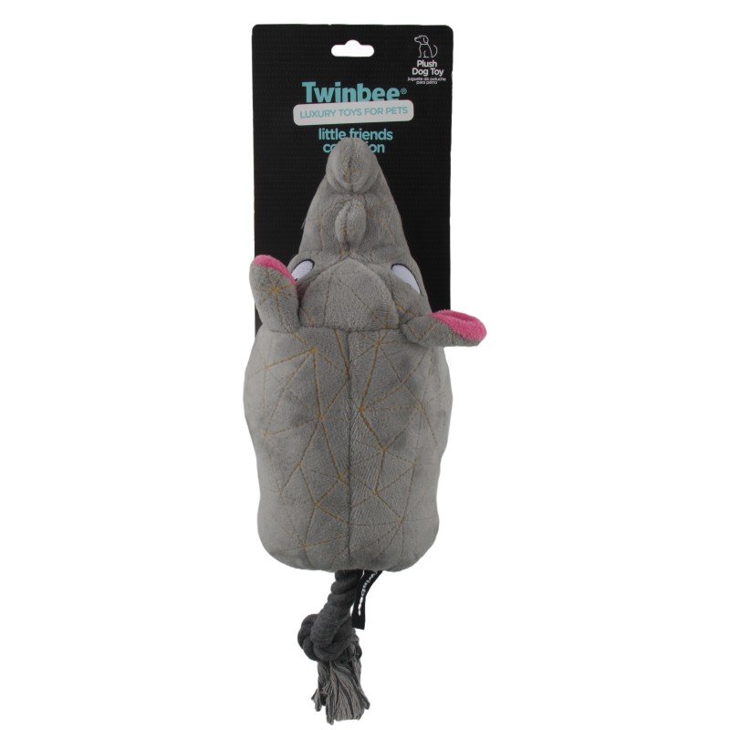 Peluche resistente para perros - Rino Reforzado grande Peluche resistente para perros - Rino Reforzado grande